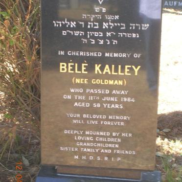 ALLEY Bélè nee GOLDMAN -1984
