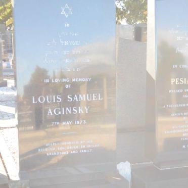 AGINSKY Louis Samuel -1973
