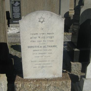 ALTMANN Dorothea -1948