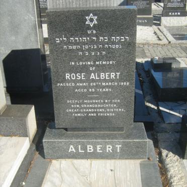 ALBERT Rose -1988