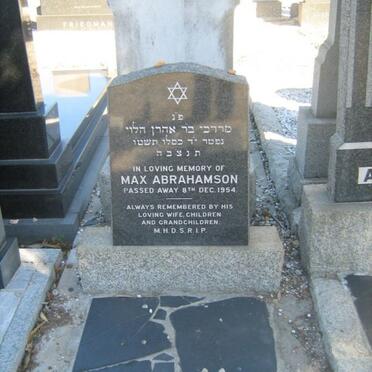ABRAHAMSON Max -1954
