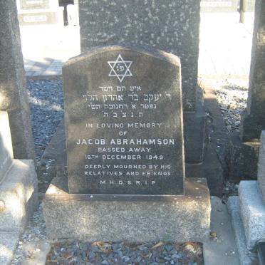 ABRAHAMSON Jacob -1949