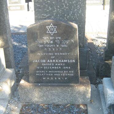 ABRAHAMSON Jacob -1949