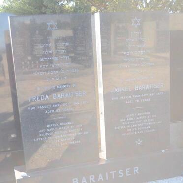 BARAITSER Jankel -1973 &amp; Freda -1974