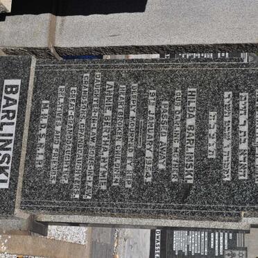 BARLINSKI Hilda -1954