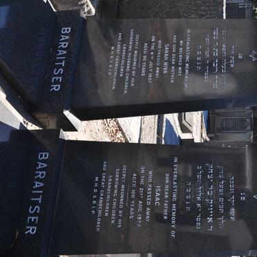 BARAITSER Isaac -1972 &amp; Sarah Riva -1957