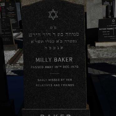 BAKER Milly -1970