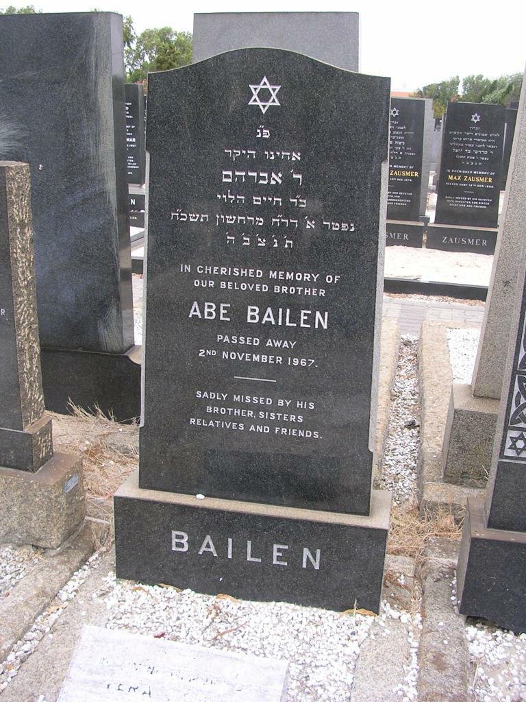 BAILEN Abe -1967