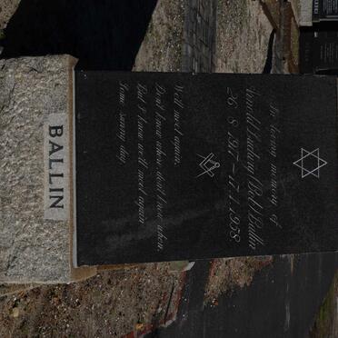 BALLIN Arnold Ludwig 1917-1958