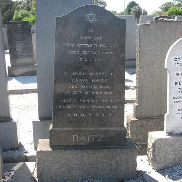 BAITZ Chaya -1960