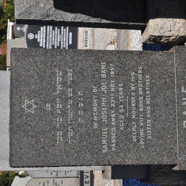 BANE Samuel Joseph -1957