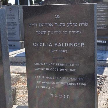 BALDINGER FAMILY