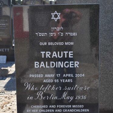 BALDINGER Traute -2004