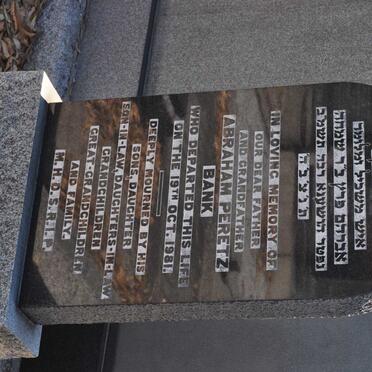 BANK Abraham Peretz -1981