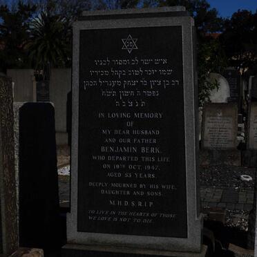 BERK Benjamin -1947