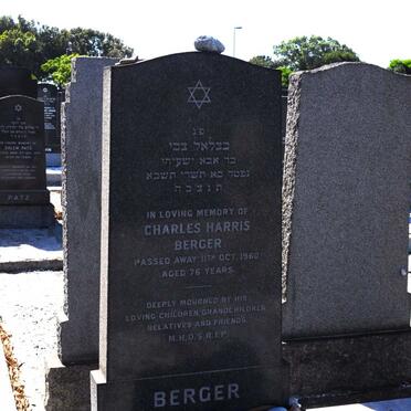 BERGER Charles Harris -1960