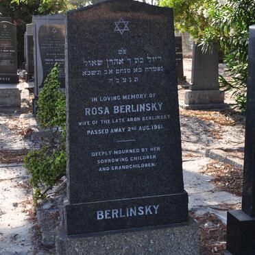 BERLINSKY Rosa -1961