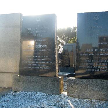 BENSON Jack -1974 &amp; Raie -1971