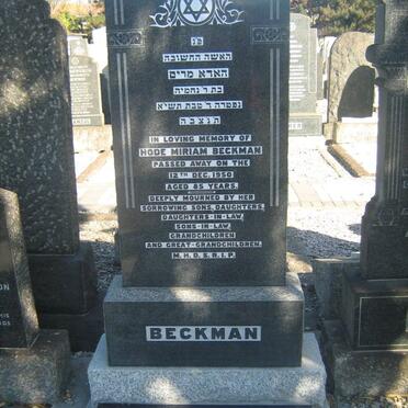 BECKMAN Hode Miriam -1950