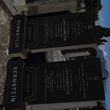 BERNSTEIN Louis -1962 &amp; Leah -1965