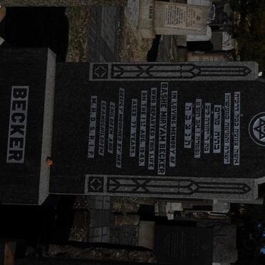 BECKER Bashe Miryam -1949