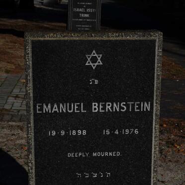 BERNSTEIN Emanuel 1898-1976