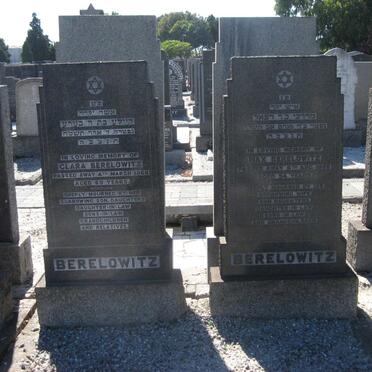 BERELOWITZ Max -1958 &amp; Clara -1968