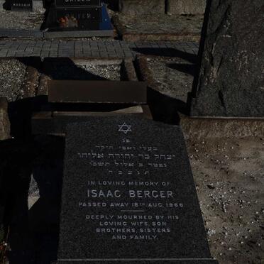 BERGER Isaac -1966