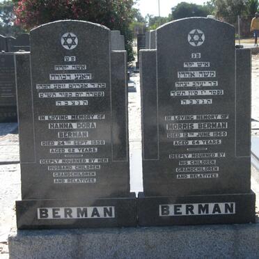 BERMAN Morris -1960 &amp; Hanna Dora -1958