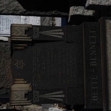 BENNETT Norman Fredrick, Betté- 1907-1949