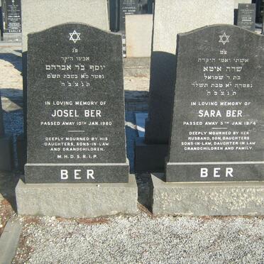 BER Josel -1980 &amp; Sara -1974