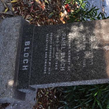 BLOCH Rahel -1960