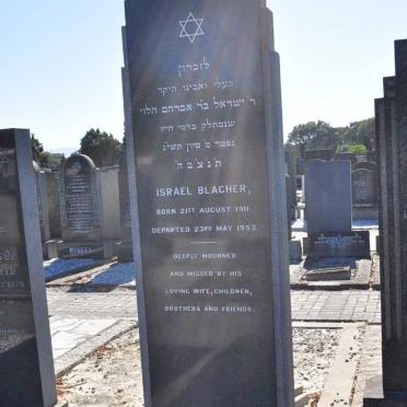 BLACHER Israel 1911-1953