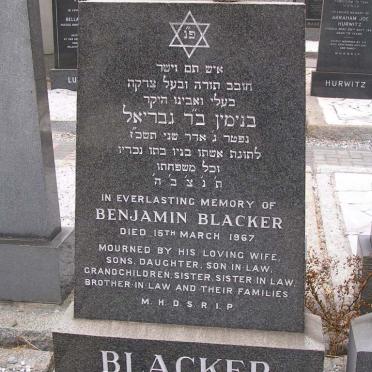 BLACKER Benjamin -1967