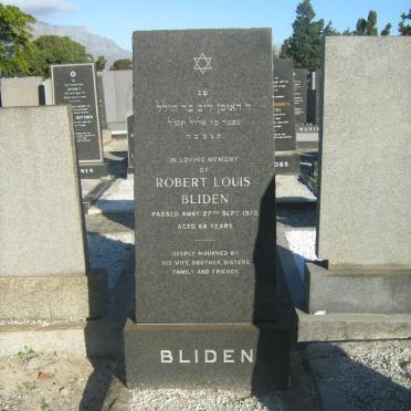 BLIDEN Robert Louis -1970