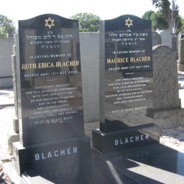 BLACHER Maurice -1994 &amp; Ruth Erica -2000