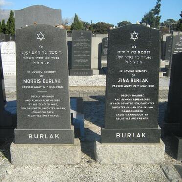 BURLAK Morris -1968 &amp; Zina -1990