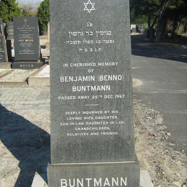 BUNTMAN Benjamin -1967