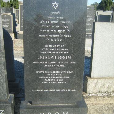 BROM Joseph -1968