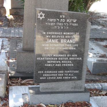 BRAND Janie -1984