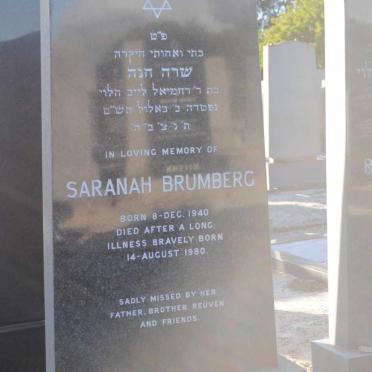 BRUMBERG Saranah 1940-1980
