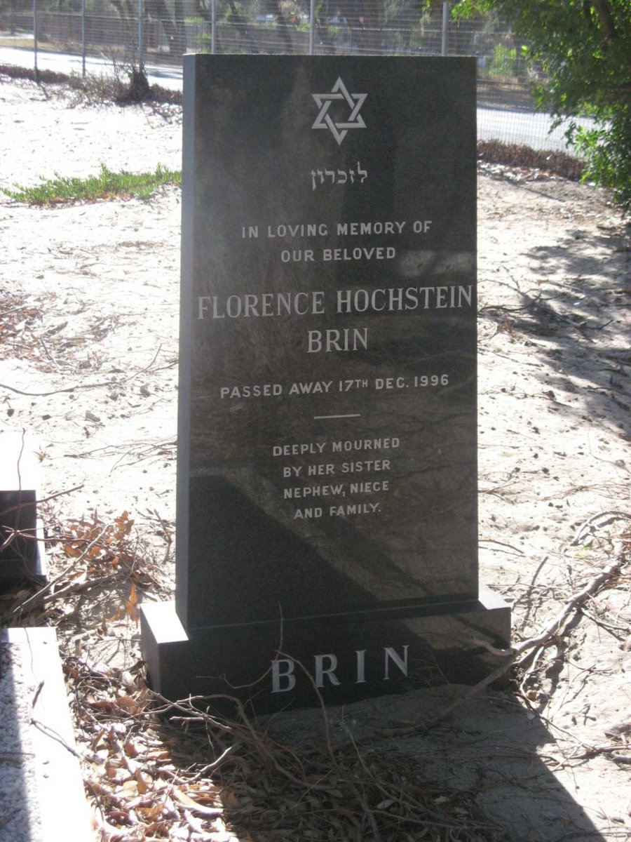 BRIN Florence Hochstein -1996