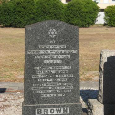 BROWN Manuel -1951