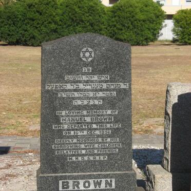 BROWN Manuel -1951