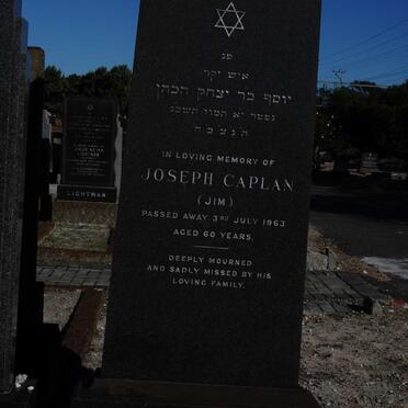 CAPLAN Joseph -1963