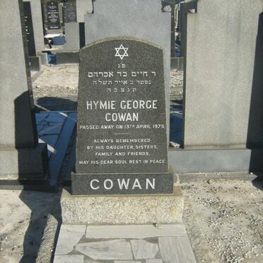 COWAN Hymie George -1975