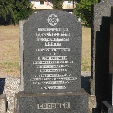 COOSNER Hilda -1949