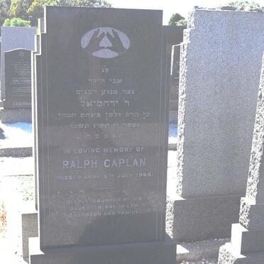 CAPLAN Ralph -1966