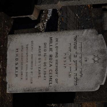 CEMEL Millie Roza -1947