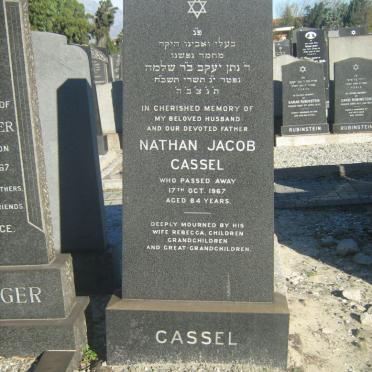 CASSEL Nathan Jacob -1967
